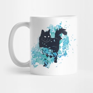 Cat In Flowers Mug